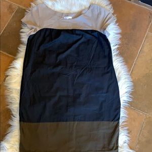 Vince Color Block Dress Size Small S